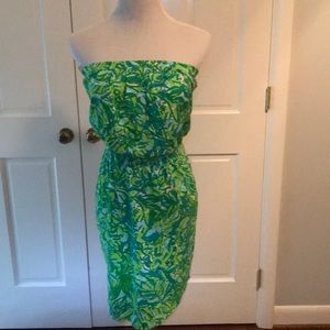 Lilly Pulitzer Strapless Dress